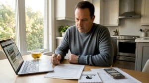 Buyer reviewing Ontario property documents