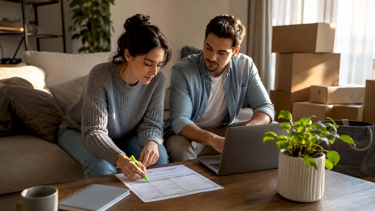 Couple planning Toronto to Innisfil move checklist