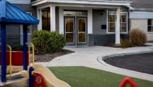Entrance of an Innisfil licensed childcare centre