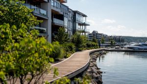 Friday Harbour waterfront condo exterior
