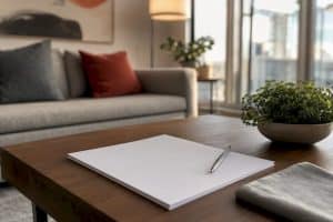 Rental property sale documents and calculator
