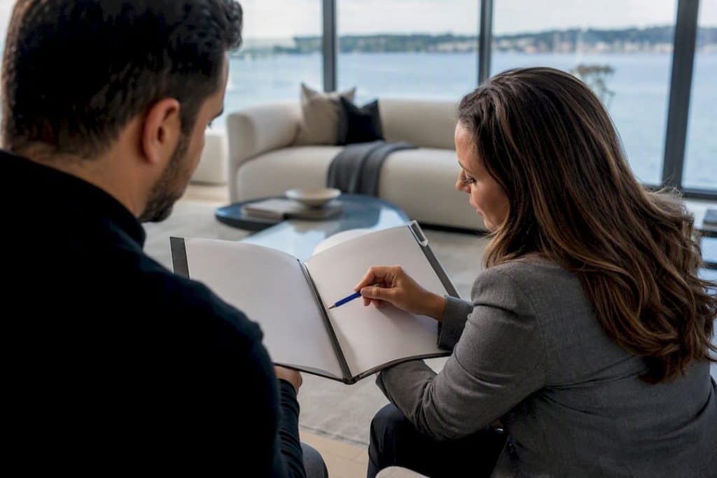 Buyer reviewing Ontario real estate offer