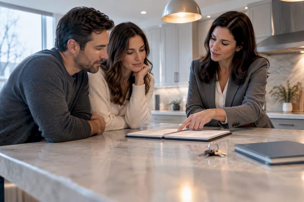 Homeowners comparing buy sell timing