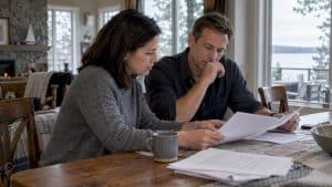 Co-owners reviewing a cottage agreement