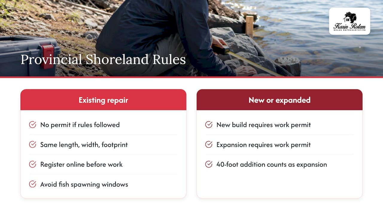 The province: shore lands and the Public Lands Act — overview diagram